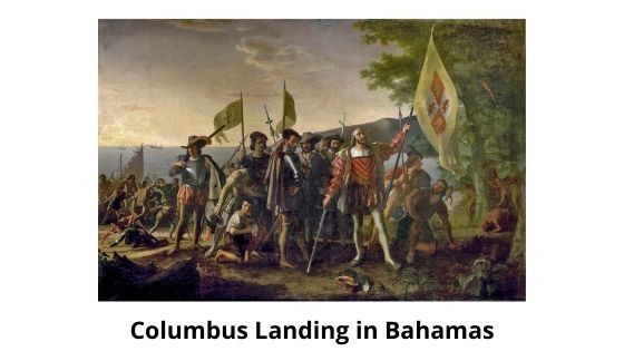 Columbus in Bahamas