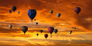 best place for hot air balloon rides in us