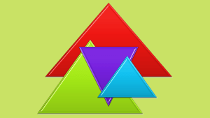 Obtuse Triangle is a 2D Figure